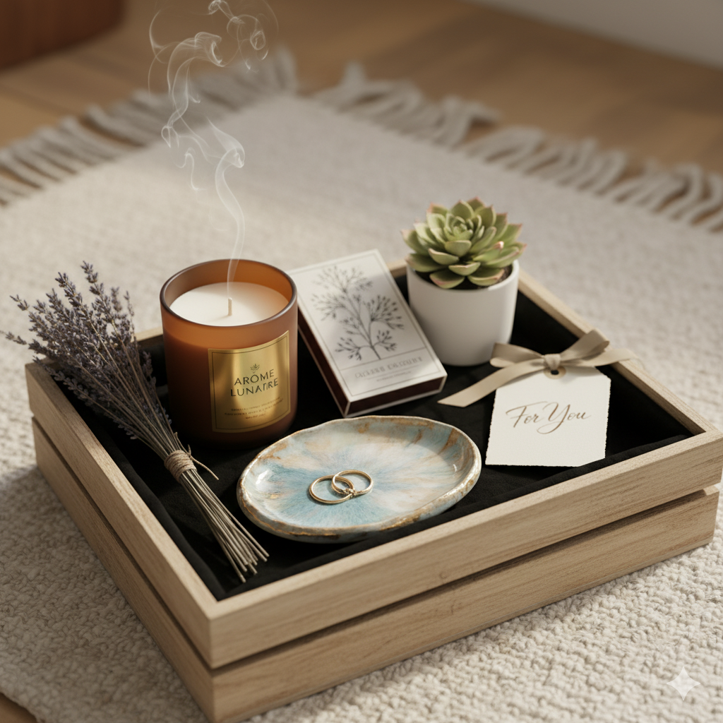 🎁 The Sanctuary Collection: Premium 4-Piece Home Décor Gifting Set